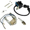 COEFEPIY CDI Ignition Coil Motorized Bicycle Magneto Coil Spark Plug