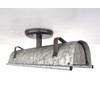 thelampgoods Rustic Galvanized Ceiling Light Fixture - Farmhouse Lighting Kitchen