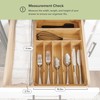 KitchenEdge Silverware Organizer - Cutlery, Flatware, and Utensil Holder for