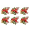 50Pcs Mini Bowknot Bells Durable Metal Happy Vibes Widely Used