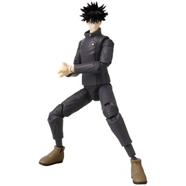 BANDAI Anime Heroes Jujutsu Kaisen Figure Megumi Fushiguro | 17cm Megumi Anime Figure With 17 Points Of Articulation And Accessories | Megumi Fushiguro Manga And Anime Figurine Jujutsu Kaisen Merch