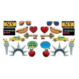 New York City Photo Fun Signs Pack of 2