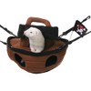 Marshall Pirate Ship Cage Accessory for Small Animals