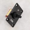 Toggle Switch Panel, DC12V Toggle Switch On/Off Up/Down Trim Tab
