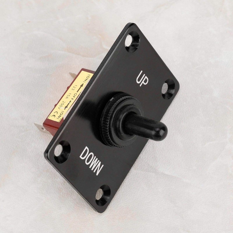 Toggle Switch Panel, DC12V Toggle Switch On/Off Up/Down Trim Tab