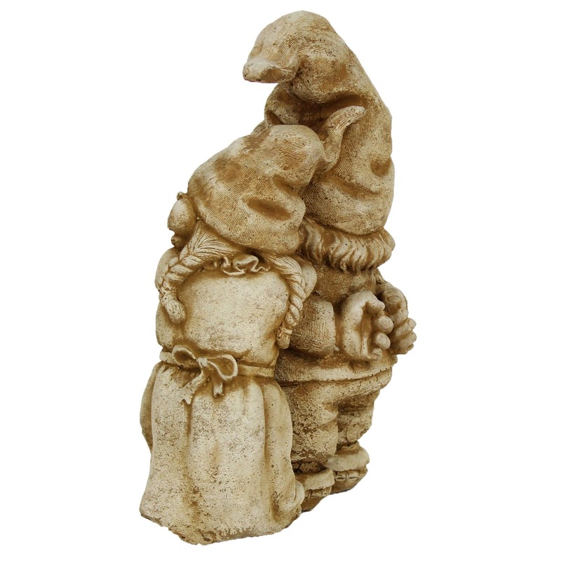 Love Gnomes Garden Statues Concrete Garden Gnomes Cement Gnomes Gnomeo