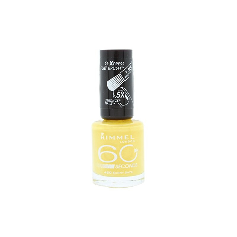 RIMMEL LONDON 60 SECONDS , 450 Sunny Days Nail varnish