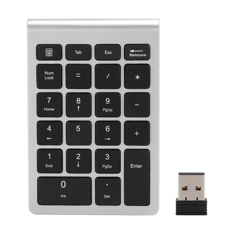 RF304 22 Keys Numeric Keypad USB 2.4G Wireless Mini Keyboard