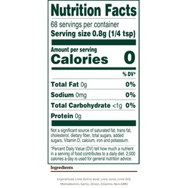 True Lime Lime, Garlic & Cilantro Spice Blend, 1.94 ounces