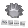 LABRIMP Metal Jelly Molds 6pcs Tart Molds Non Stick for