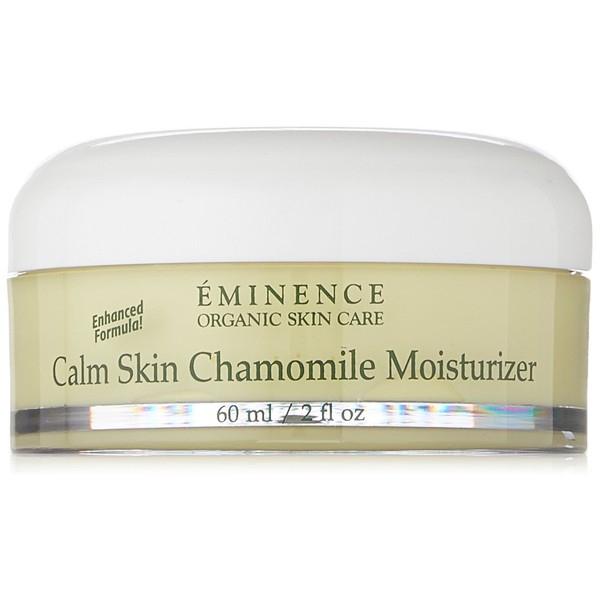 Eminence Organic Skincare Calm Skin Moisturizer for Sensitive Skin, Chamomile, 2 Fluid Ounce (2252/Em)