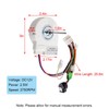 SEIWEI W11224591 DC 12V Refrigerator Evaporator Fan Motor Compatible with