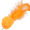 5pcs Funny Cat Stick Ergonomic Interactive Cat Feather Toy with