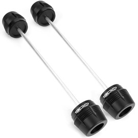 ZYAKOMO Compatible with 2026 Z900 Z 900 Z900RS Z900 SE 2019-2026 2025 z900 accessories Motorcycle Rear Front Wheel Axle Fork Sliders Crash Protector (Black)