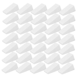 Mikinona 50pcs Wedge Makeup Sponges Triangular Wet Dry Dual-use Powder Puff for Foundation and Blush Skin-friendly Cosmetic Applicators for Easy Travel