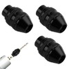 Pack of 3 drill chucks for Dremel, keyless drill chuck