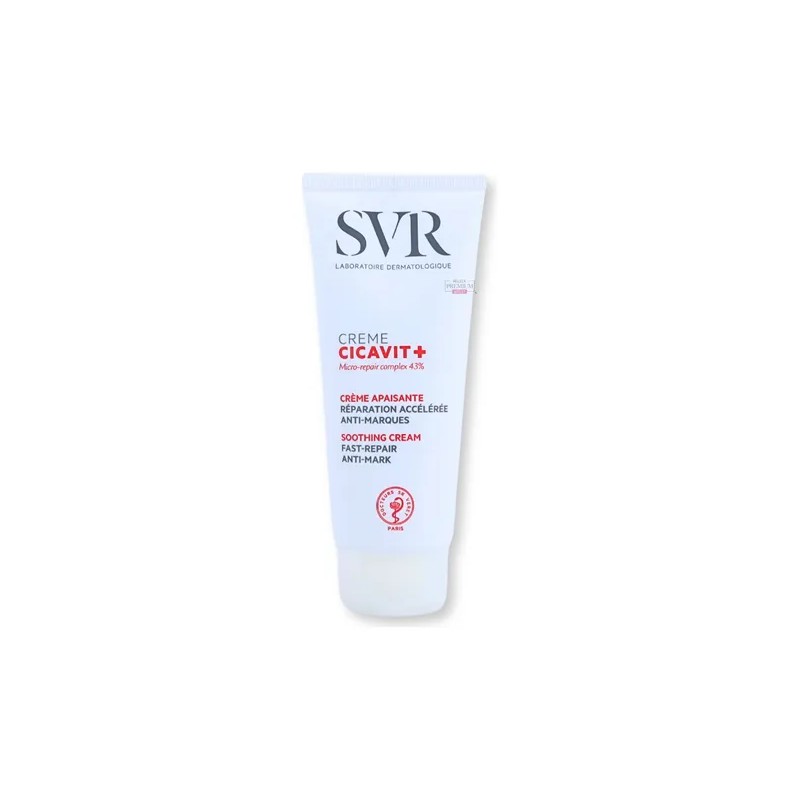 SVR Cicavit Crema Facial Reparadora Libre de Parabenos 100ml Piel