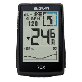 SIGMA ROX 4.0 SE| ciclocomputer wireless GPS e navigazione incl. OVERCLAMP Butler | navigazione GPS outdoor con misurazione dell'altitudine | colore nero | compatibile con le e-bike