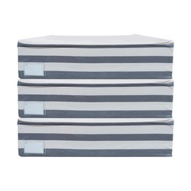 [Easy Bag] 3 63L large capacity multi-purpose storage organizer underbed / [이지백] 63L 대용량 다용도 수납정리함 언더베드 3개