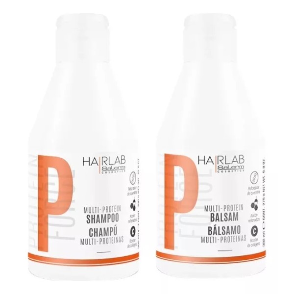 Salerm Shampoo + Bálsamo Proteínas Salerm 250ml C/u