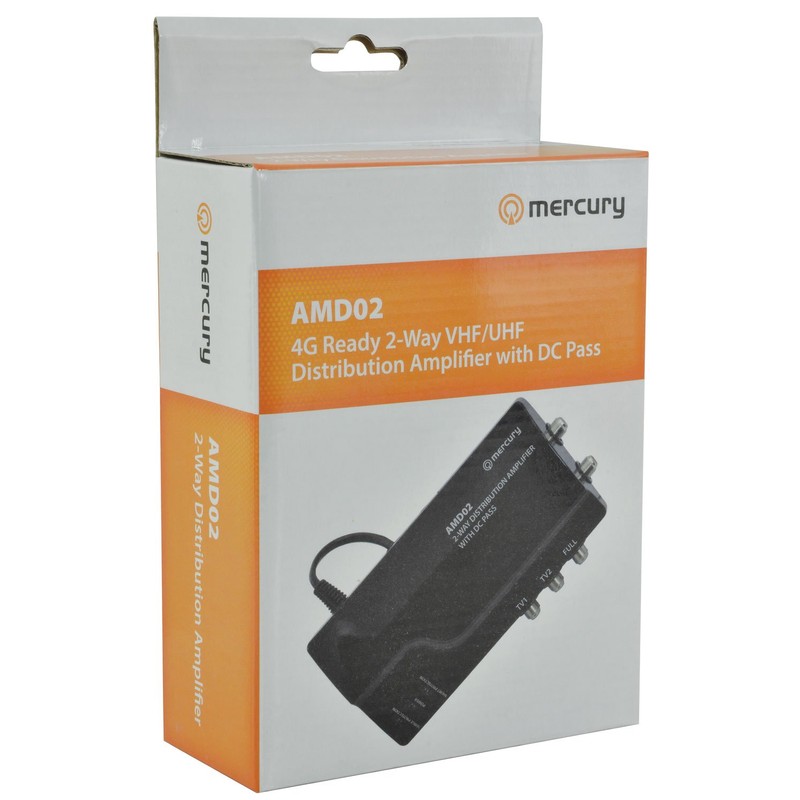 Professional TV Booster - 2 Way