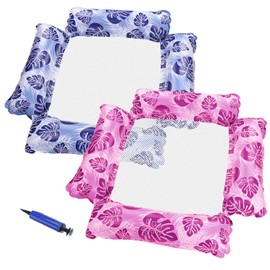 Aicerous® 2 Stück Luftmatratze Pool, Aufblasbare Hängematte, Luftmatratze Wasser Hängematte, 4 in 1 Aufblasbare Wasserhängematte, Pool Zubehör für Erwachsene und Kinder