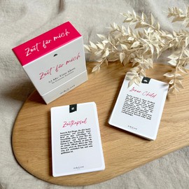 Stella & Soul Time for Me Card Set with 52 Me-Time Ideas for More Self-Love, Mindful Time-Outs, Conscious Moments of Self-Care and Inspirational Solo Dates