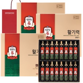 Jeonggwanjang Vitality 20ml 16 bottles red ginseng essence extract portable liquid easy to consume daily vitality routine / 정관장 활기력 20ml 16병 홍삼정 진액 엑기스 휴대용 액상 간편섭취 데일리 활력 루틴