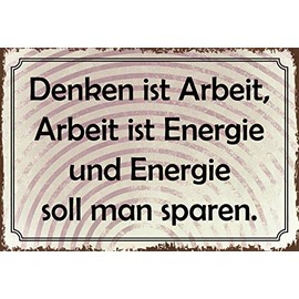 Schatzmix Tin-Plate Sign, Sheet metal, Multicoloured, 20x30 cm