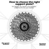 OHPHCALL 5PCS Freewheel Spoke Protector Bicycle Flywheel Guard Bike Wheel