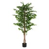 Christopher Knight Home Luke 74''H Pre-Potted Artificial Tree Indoor, Artificial