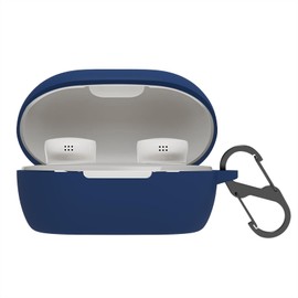 Leetoyi Protective Case Compatible with New Bose QuietComfort Earbuds 2024 Earbuds,Shockproof Case Cover with Keychain (Navy)
