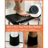 Step Stool, 440 lbs Heavy-Duty, Non-Slip Stainless Steel Platform for
