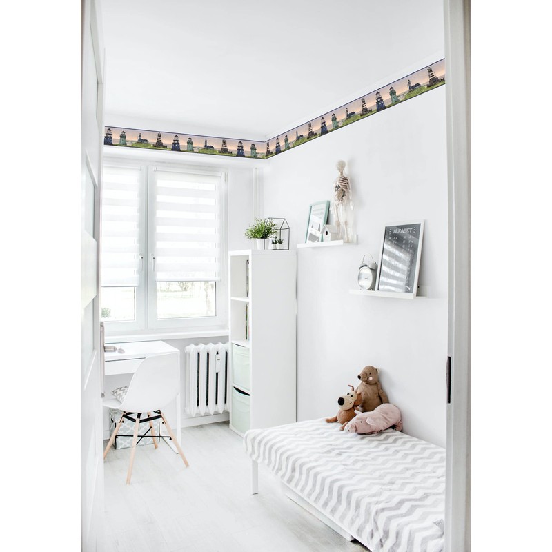 Wallpaper Border Multicolored Classic 15' x 6.75" KV79528