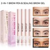 LIANGNISHI 0.03 inch (0.8 mm) Extra Fine Eyebrow Pencil &