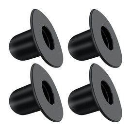 DYTHHN 4Pcs Pool Filter Strainer Plug Stopper Replacement Ground Pool Plug Stopper Convenient Extended Pool Plug Durable Pool Wall Plugs Compatible with Intex & Bestway(Black)