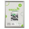 Stewart Superior A4 Brushed Aluminium Picture Frame with Perspex Safety