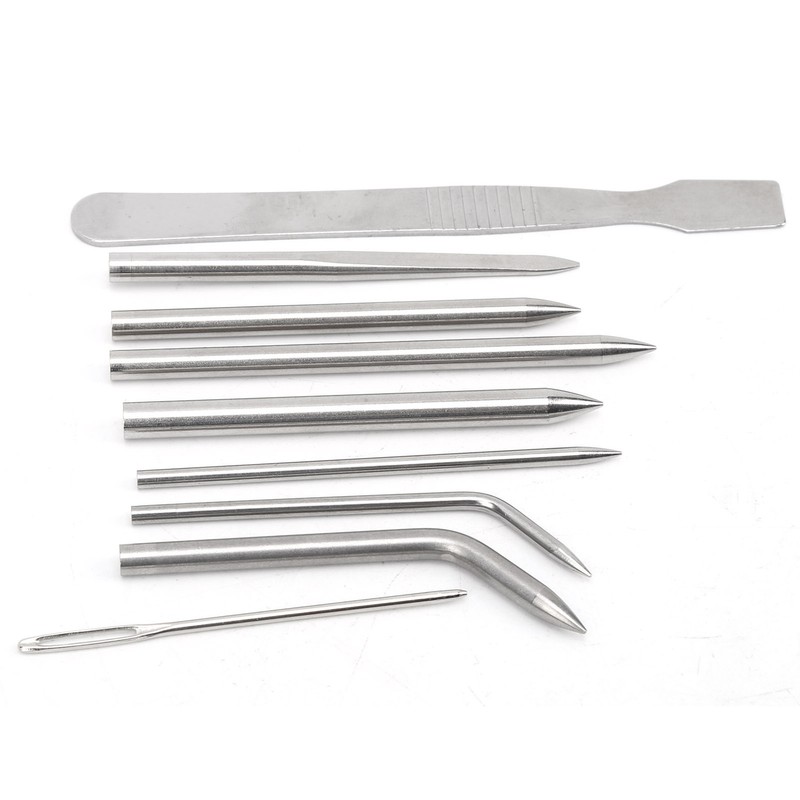Umbrella Rope Needle Knitting Set Stainless Steel Stitching Lacing Bracelet