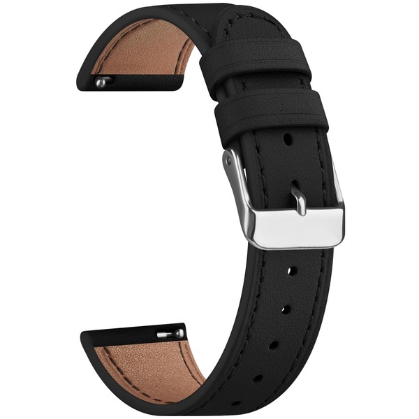 AK Leather Watch Band Compatible with Garmin Venu 3S /
