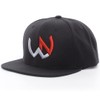 Welder Nation 3D Mesh Back Hat, Wool Blend Snapback, Black/White/Red