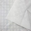 Olympus Thread Embroidery Cloth Sashiko Flower Cloth Fabric Pack (White)