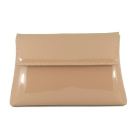 LONI Charming Patent Clutch Shoulder Bag