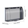 TOPPERFUN Tapa de Enchufe Impermeable, 19.00x11.50x4.50cm Tapa de Enchufe de