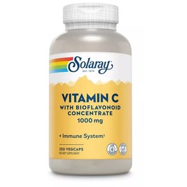Solaray - Vitamin C with Bioflavonoid Concentrate 1000 mg. - 250 VegCaps