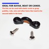 RANDDER Kayak Pad Eye Kit, 10pcs Kayak Tie Down Loops
