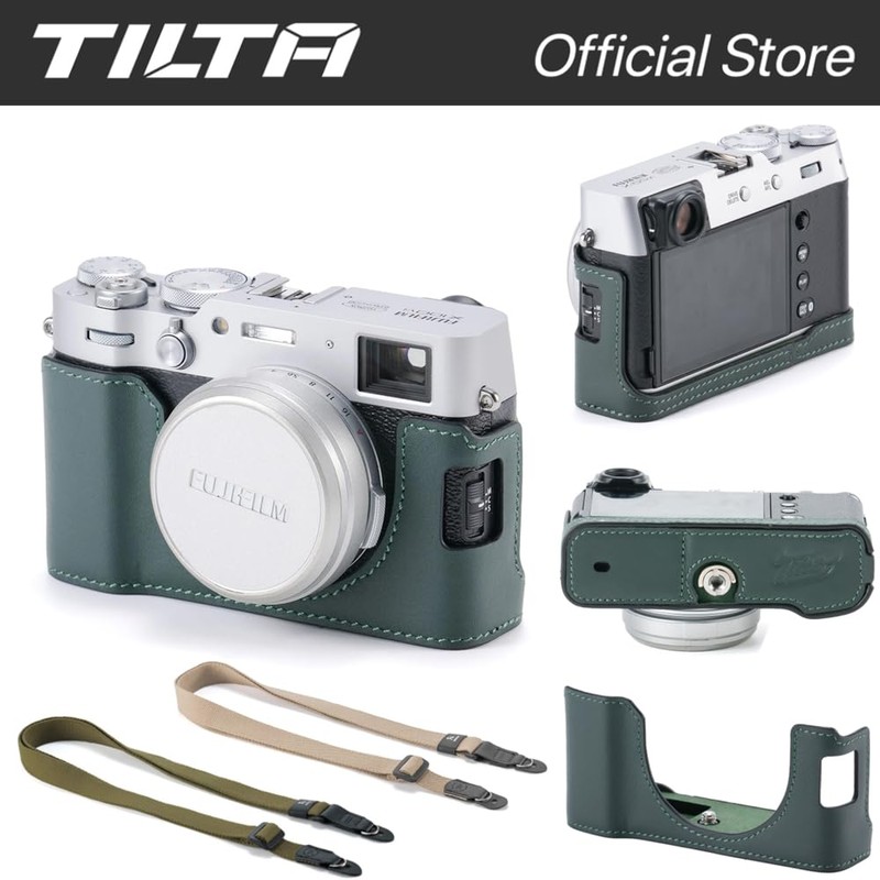 Tilta X100VI Leather Camera Case Compatible with X100VI 1/4"-20 Thread