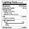 Tiqian 12-Pack Clear B10 CTC E12 Base Decorative Candle Light