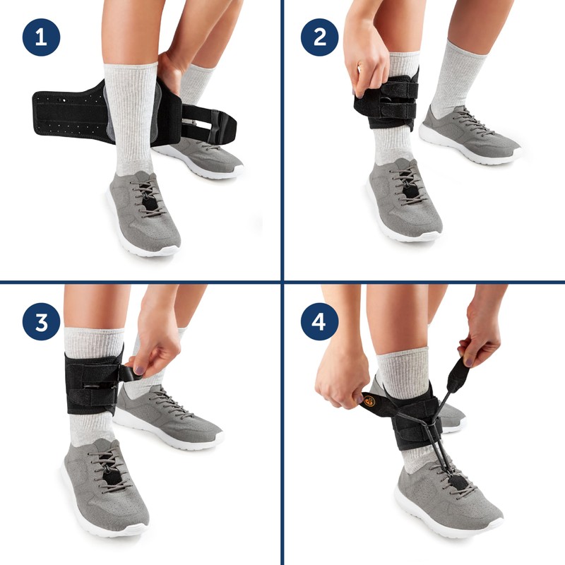 Orliman - Boxia Plus Drop Foot Support Brace Splint, Adjustable