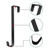 Christmas Wreath Hook, Wreath Hanger, Entryway, S-Shaped Hook, Black, New