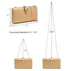 Beaguful Women's Fashion Evening Bags with Golden Leaves Crossbody Shoulder